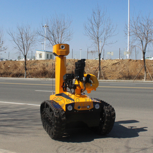 روبوت مكافحة الحرائق RXR-M80D-13KT | 80L/s روبوت مدفع المياه للتحكم عن بعد