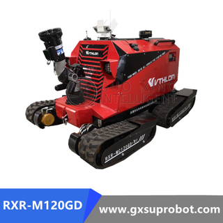 روبوت إطفاء الحرائق بالديزل رباعي الدفع RXR-M150GD 