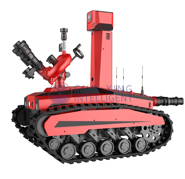 RXR-M80D-13KT روبوت إنقاذ الحريق جهاز التحكم عن بعد روبوت مكافحة الحرائق للمباني العالية