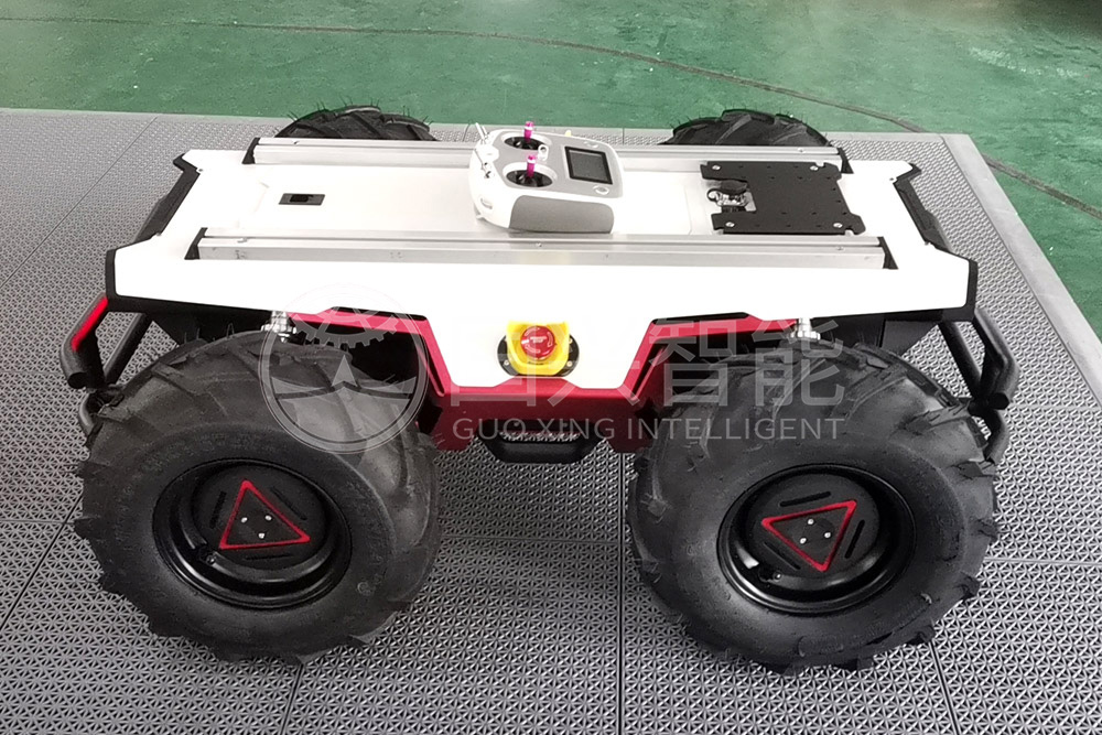 Ugv Wheel Robot Chassis منصة متنقلة للبحث