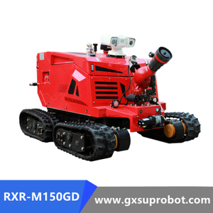 روبوت إطفاء الحرائق بالديزل رباعي الدفع RXR-M150GD 